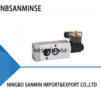 Semua stainless steel tunggal kontrol listrik Pneumatic Solenoid Valve 5/2 Konversi 3/2 0.2-1.0Mpa