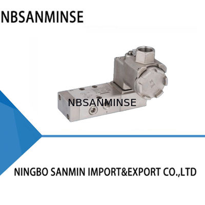 SANMIN semua baja tahan ledakan CT6 Solenoid Valve dengan NBR PUR Seal