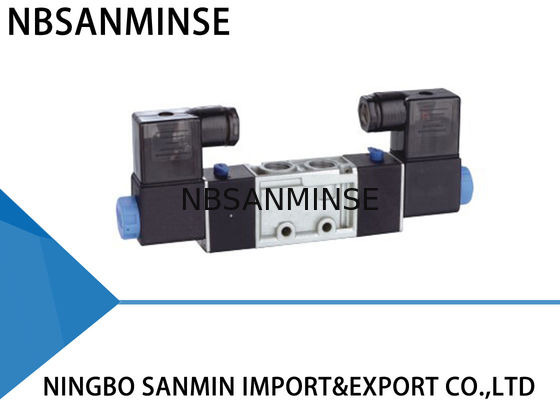 ST Five Port G1 / 4 "Thread Pipe Solenoid Valve, Pneumatic Directional Control Valve