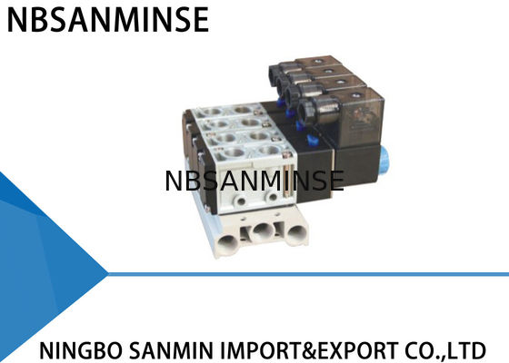 ST Five Port G1 / 4 "Thread Pipe Solenoid Valve, Pneumatic Directional Control Valve
