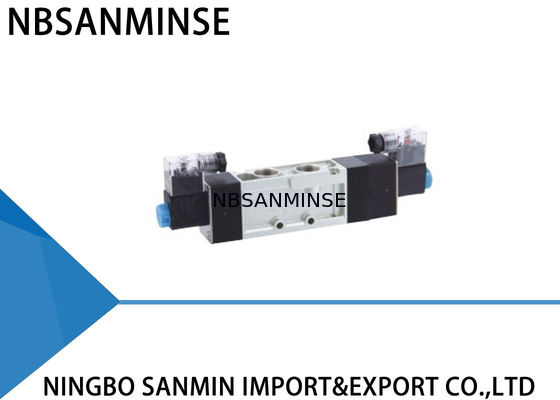 40 Mikron Filter Udara Pneumatic Solenoid Valve Five Port G1 / 2 "Ukuran Port