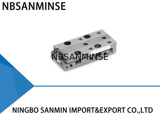 Peralatan Standar Non - Lube Ganda Acting Pneumatic Cylinder M3 × 0,5 Port Piping