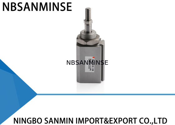 Karet Bumper Single Rod Pin Air Pneumatic Cylinder Dengan Thread / Tanpa Thread