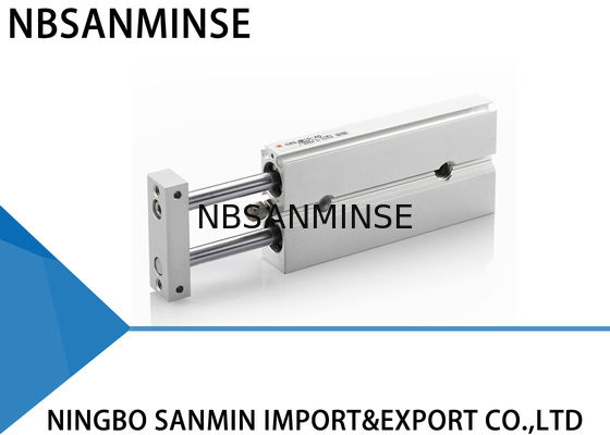 CXSJ Dual Rod Pneumatic Air Cylinder Compact Jenis SMC Air Cylinder Non - Lube