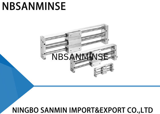 Bola Bushing Bearing Pneumatic Air Cylinder Magnetless Coupled Rodless