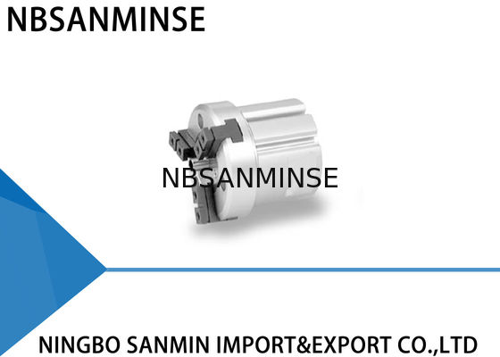 MHSH3 Series Tipe Paralel Air Cylinder Gripper 3 Jenis Jari Melalui Tipe Lubang