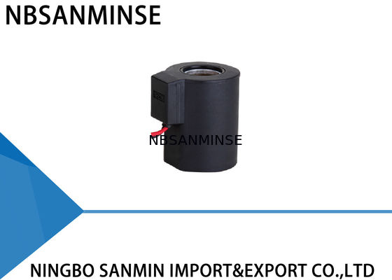 Keselamatan IP65 DC28V DC28W Solenoid Valve Coil Lead Jenis Koneksi Seri Teknik