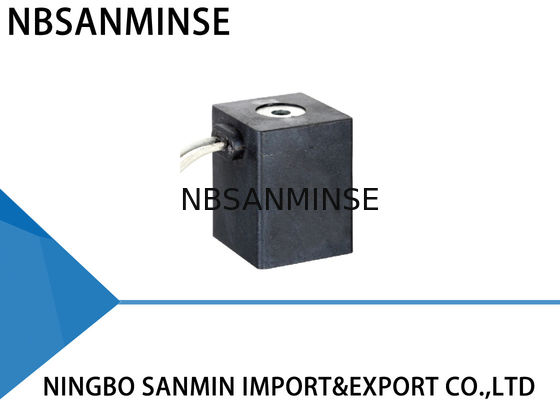 Kelas F / IP65 EG Mini Jenis Magnetic Solenoid Valve Coil DC24V