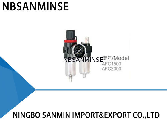 Lubricator Regulator Filter Udara Kinerja Tinggi Tipe Airtac Tipe AFC / BFC