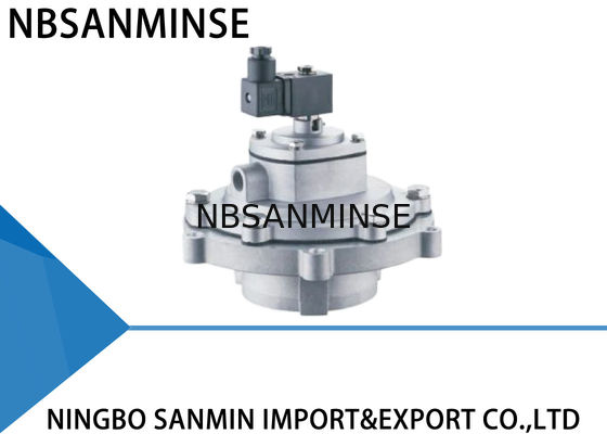 Embedded ganda Diafragma Pneumatic Pulse Valve - 25 ~ 60 ℃ Suhu