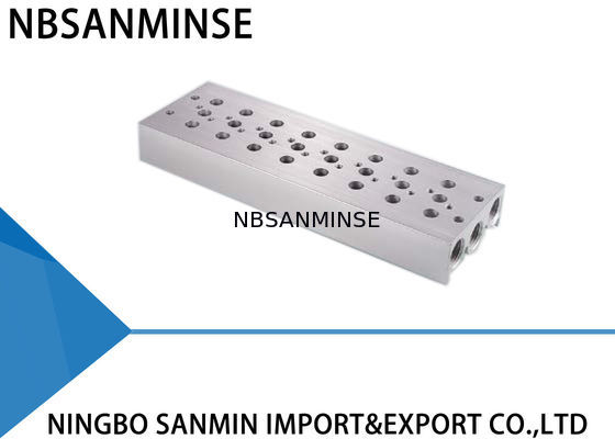 Bagian Katup Solenoid Pneumatik Manifold Base SMC AirTAC CKD Tipe Koganei