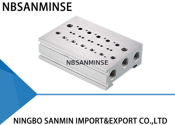 Bagian Katup Solenoid Pneumatik Manifold Base SMC AirTAC CKD Tipe Koganei