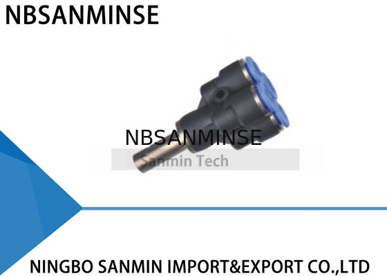 PXJ Pneumatic Push Connect Fitting Ganda Y Air Konektor Cepat Bersama Sanmin Berkualitas Tinggi
