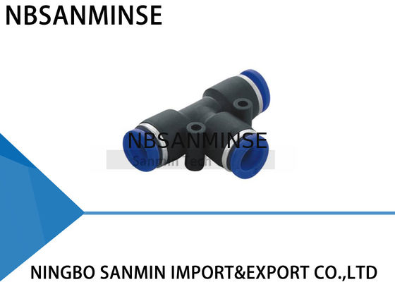 PGT Reducer Menghubungkan Plastik Pneumatic Push Dalam Plastik Fitting Reducer Tube Sanmin