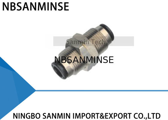 PMP Kuningan Air Hose Pneumatic Air Fittings Lengan Plastik Pneumatic Dorong Fitting Unionhead