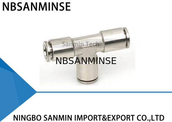 MPUT Pneumatic Kuningan Air Hose Fittings, Pneumatic Brass Fitting Sanmin