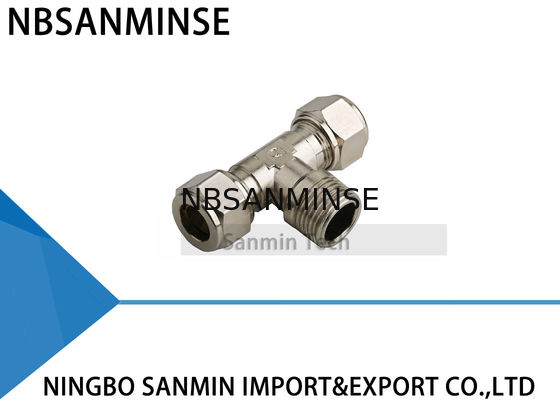 Standard BSPT (R) Thread Pneumatic Parts Tube Fitting Air Sanmin