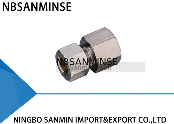 Rc Thread KF Pneumatic Air Fittings Kuningan dengan berlapis nikel yang bagus