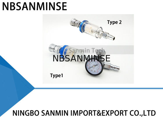 1/4 "Filter Air Mini, Pemisah Air Minyak Filter Kompresor Udara Untuk Alat Semprot