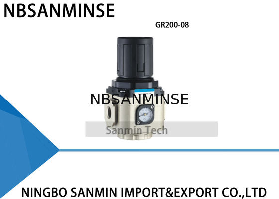 Regulator Filter Kompresor Udara Sanmin Filter Regulator Pelumas GR200 GR300 Satu Unit