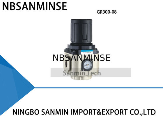 Regulator Filter Kompresor Udara Sanmin Filter Regulator Pelumas GR200 GR300 Satu Unit