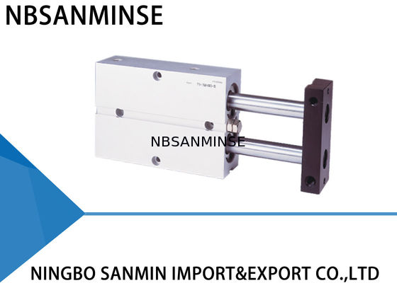 TN Series Twin Rod Pneumatic Cylinder Double Acting Air Tac Tipe Serupa