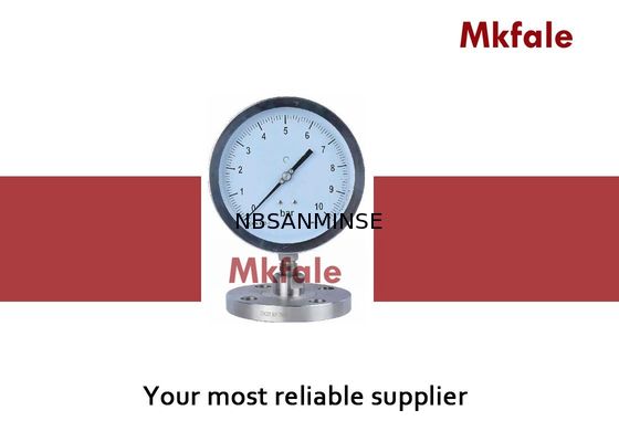 SMPD Sanitary Liquid Pressure Gauge Diafragma Seal Pressure Gauge Pengelasan Laser Ganda