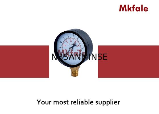 SMTB Stainless Steel Liquid Pressure Gauge Case Black Steel G / NPT / Thread Lainnya