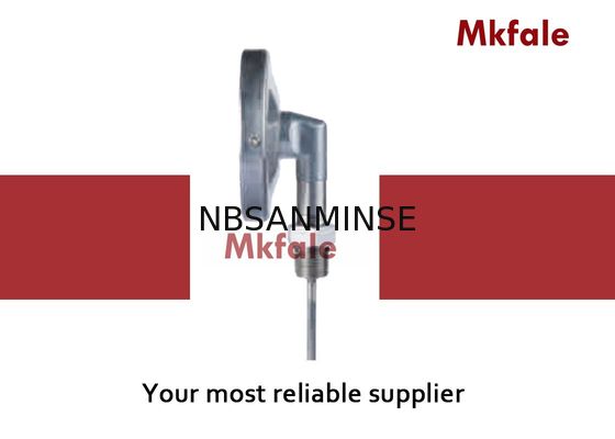Pengukur Tekanan Cairan Ekonomi SMWS Stainless Steel Termometer Bimetal IP43