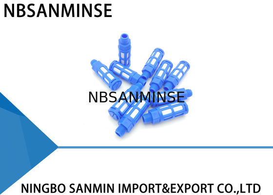Plastik Muffler Pneumatic Air Fittings NBSANMINSE 1/8 1/4 3/8 1/2 3/4 1 PSU Jenis Peredam Udara
