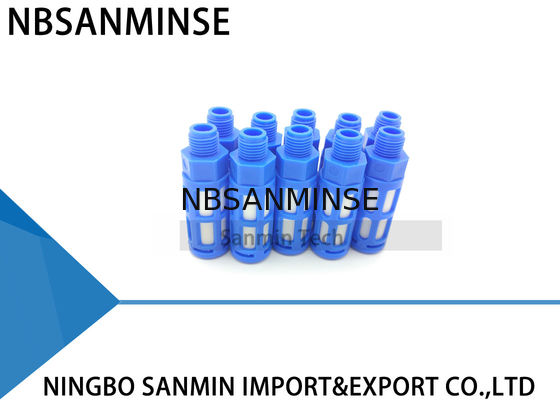 Plastik Muffler Pneumatic Air Fittings NBSANMINSE 1/8 1/4 3/8 1/2 3/4 1 PSU Jenis Peredam Udara