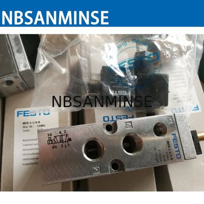 1/4 1/8 Pneumatic Solenoid Valve Asli Festo Solenoid Valve NBSANMINSE MFH