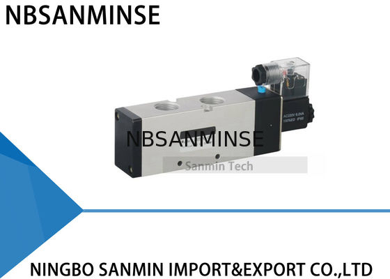 1/4 3/8 1/2 Listrik Pneumatic Solenoid Valve NBSANMINSE PU520 Air Control Valve