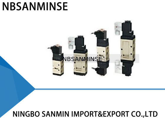 1/8 1/4 3/8 G Jenis Solenoid Valve Pneumatic Valve Air Control Valve Tunggal / Ganda Coil