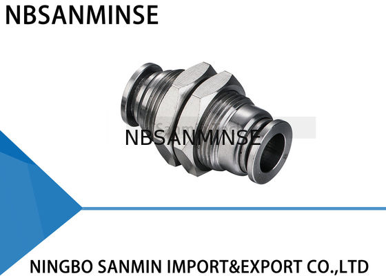 Stainless Steel Anticorrosion Food Grade Koneksi Cepat Aksesoris Tabung Udara Sekat Pas