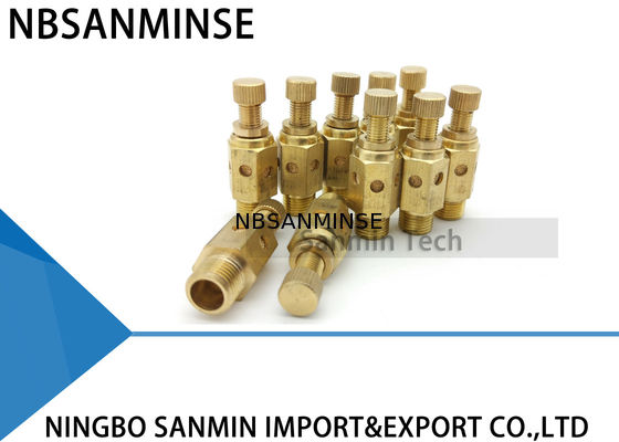 NBSANMINSE C Type Pneumatic Air Fittings Muffler Throttle Valve Pneumatic Kuningan Peredam