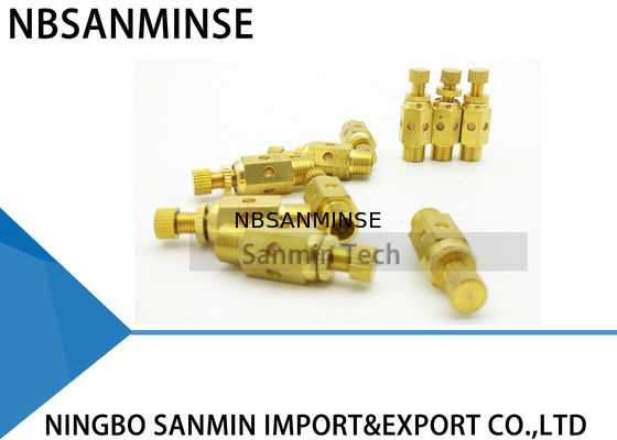 NBSANMINSE C Type Pneumatic Air Fittings Muffler Throttle Valve Pneumatic Kuningan Peredam