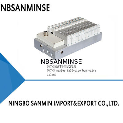 GVT-S/GVT-M Series half-pipe bus Valve Island bottom connection bus Terminal katup