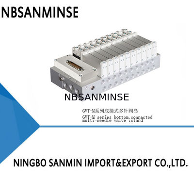 GVT-S/GVT-M Series half-pipe bus Valve Island bottom connection bus Terminal katup