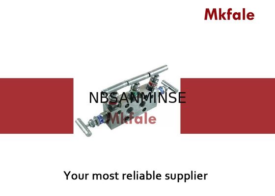 Mini Tekanan Tinggi Valve Manifold Needle Valve Gauge Untuk Gas Alam Metering Stainless Steel Valve