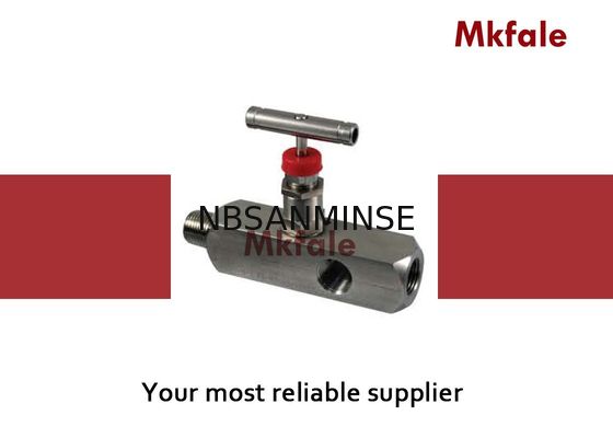Multi-Port Stainless Steel Gauge Valves Dengan Teflon Seal ASME NPT Katup Tekanan Tinggi 3000PSI 6000PSI
