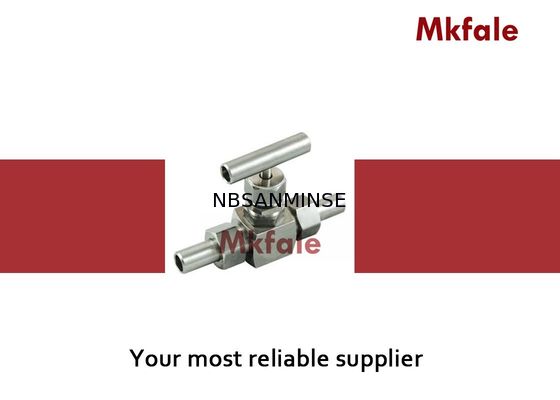 Katup Jarum Tekanan Tinggi Stainless Steel Valve 3000PSI 6000PSI Perempuan Thread SS316