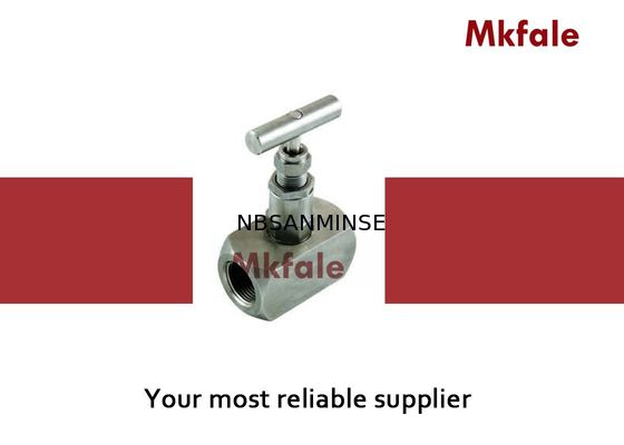 Katup Jarum Tekanan Tinggi Stainless Steel Valve 3000PSI 6000PSI Perempuan Thread SS316