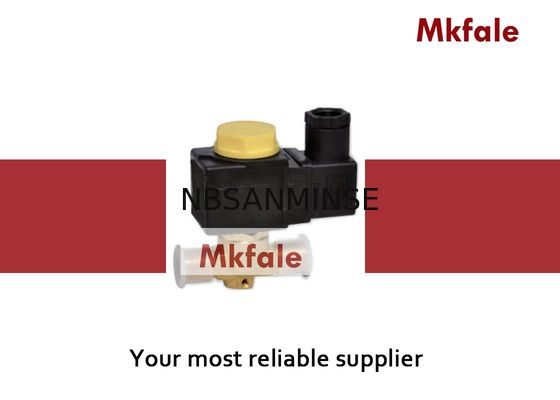 Air Kinerja Tinggi Kuningan Solenoid Valve Untuk Refrigeration Compressor Group Etc