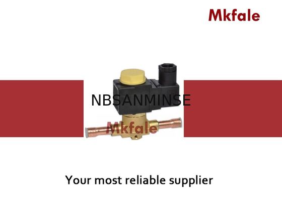 Air Kinerja Tinggi Kuningan Solenoid Valve Untuk Refrigeration Compressor Group Etc