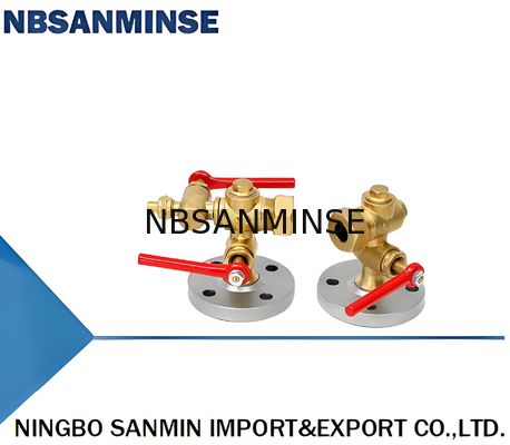 3 4 1.6Mpa Tekanan Uji Segel Kuningan PTFE PTFE Jenis Flange Baja Tembaga