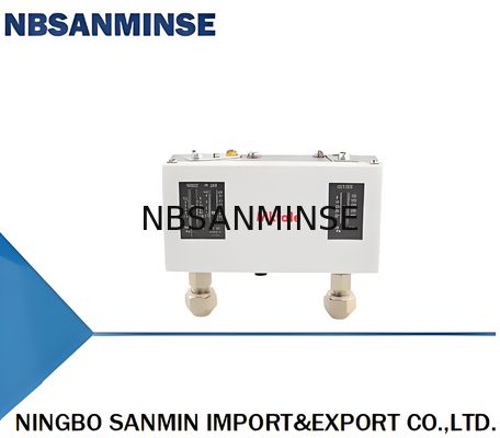 NBSANMINSE PC58 G NPT 1/4 UF7/16 M12X1.25 Saklar tekanan ganda di udara dan air dengan dua titik pengaturan tekanan dalam satu saklar