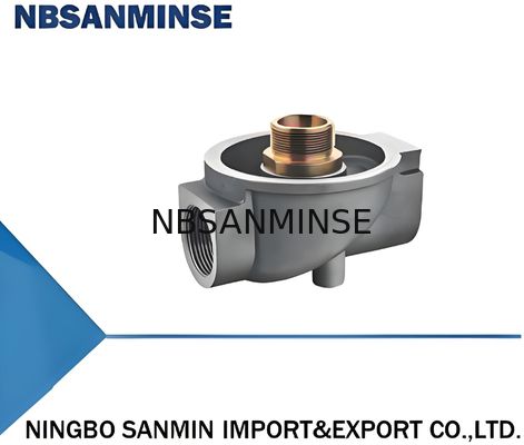 YL Oil Filter Base Threaded Joint 11/8 "-16UNF 11/2"-16UNF Interface Untuk Medium Temper -20C- 120C