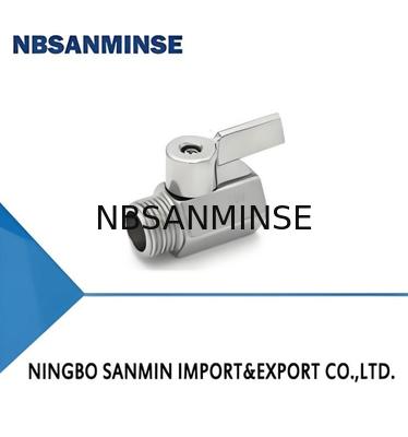 Katup Solenoid yang Dioperasikan Pneumatik Mini Ball 1/8 inci M/F