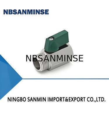 Katup Solenoid yang Dioperasikan Pneumatik Mini Ball 1/8 inci M/F